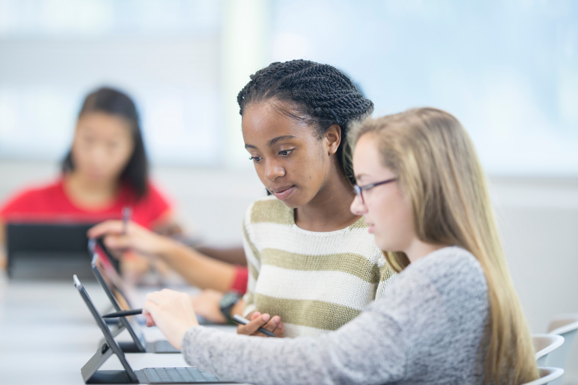 Using Digital Tablets in Class
